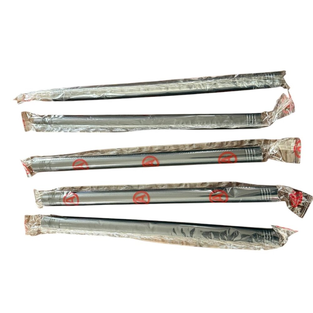 New Curtain Rod Pieces Splicing Rods Zeerobee, Each 16" Long Black Set of 5